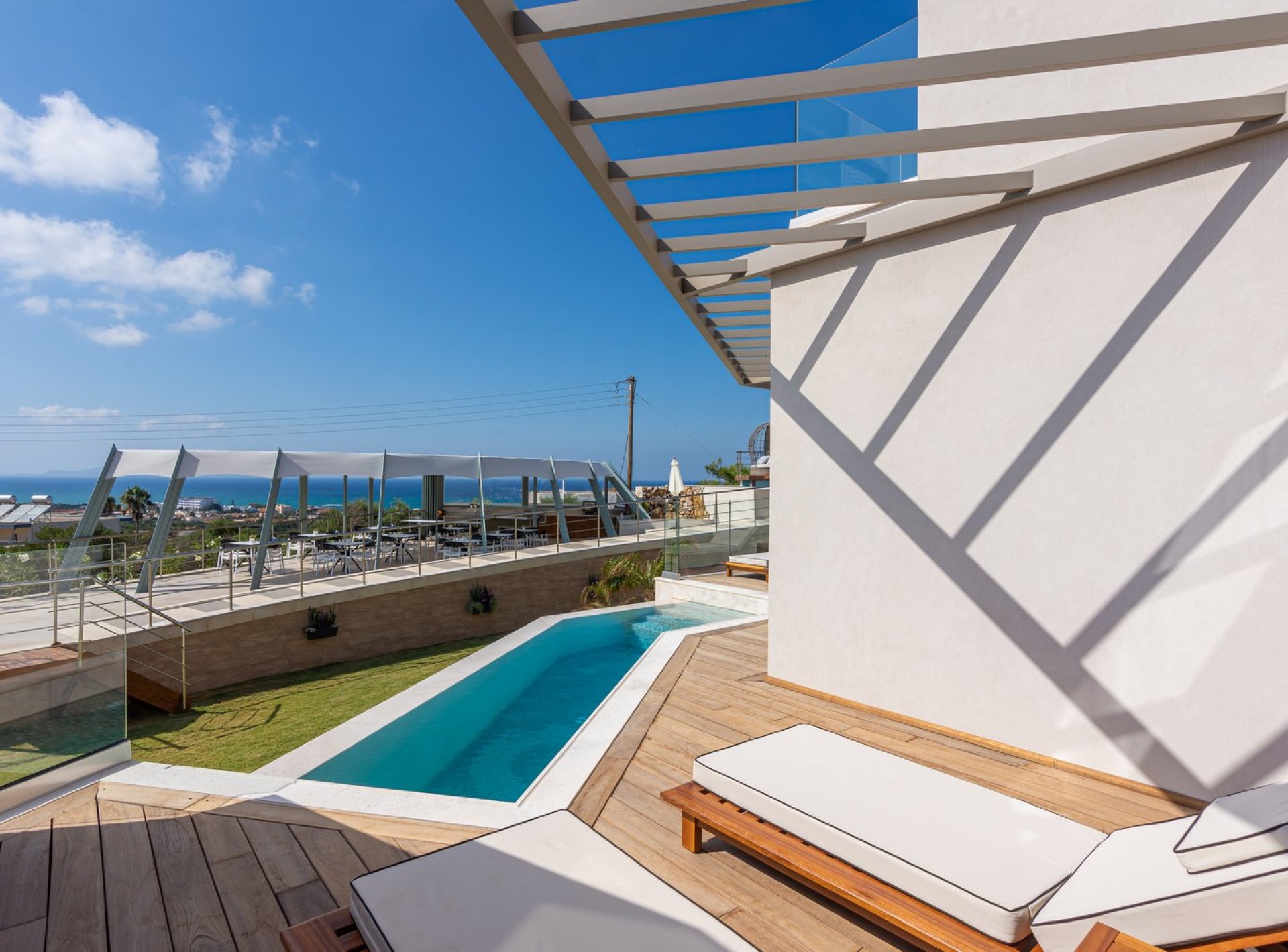 ISholidays Joy - 2 Bedrooms Sea View Villa with Private Pool