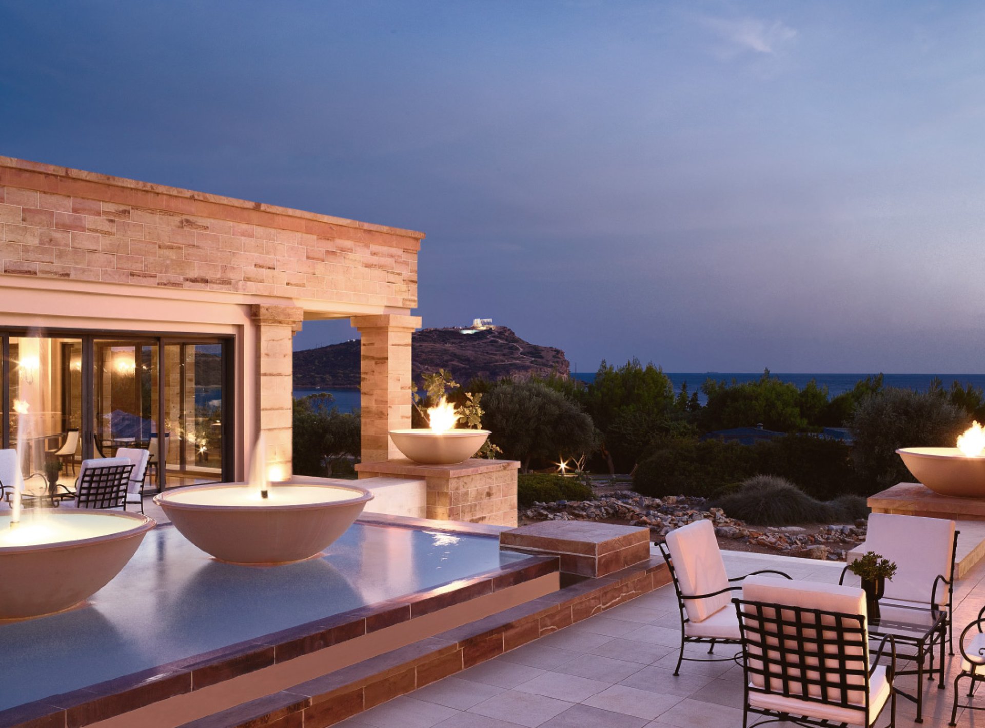 ISholidays Atenas Cape Sounio Dream Villa Sea View Private Pool