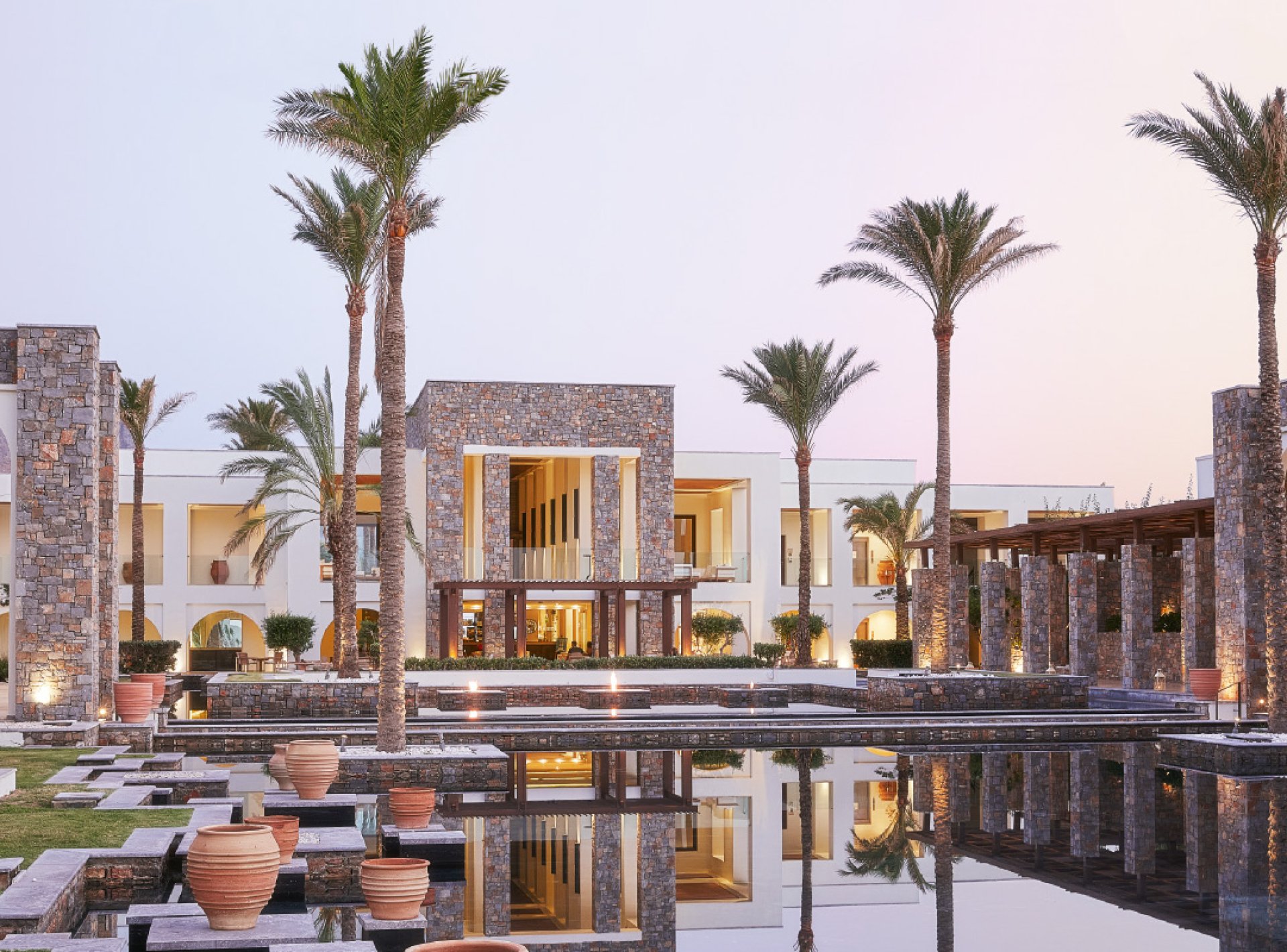 ISholidays Creta Amirandes Luxury Beach Villa 2 Bedroom  Seafront with Private Heated Pool & Garden