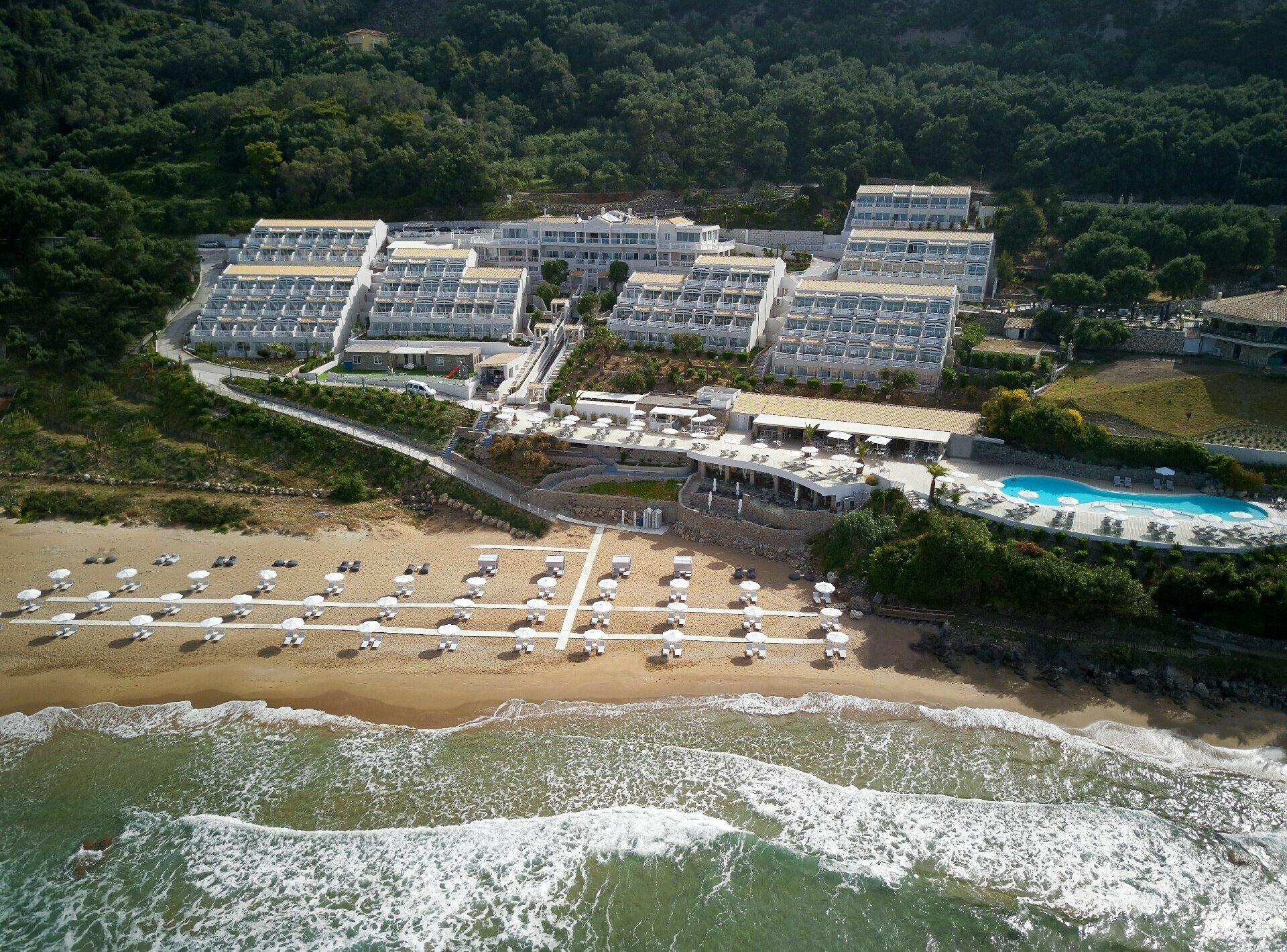 ISholidays Corfu PELEKAS Junior Suite Balcony and Panoramic Sea View